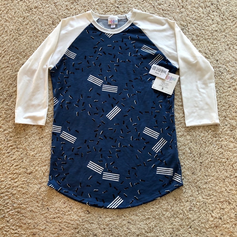 NWT LuLaRoe Randy BBall Top - Halloween 🦇